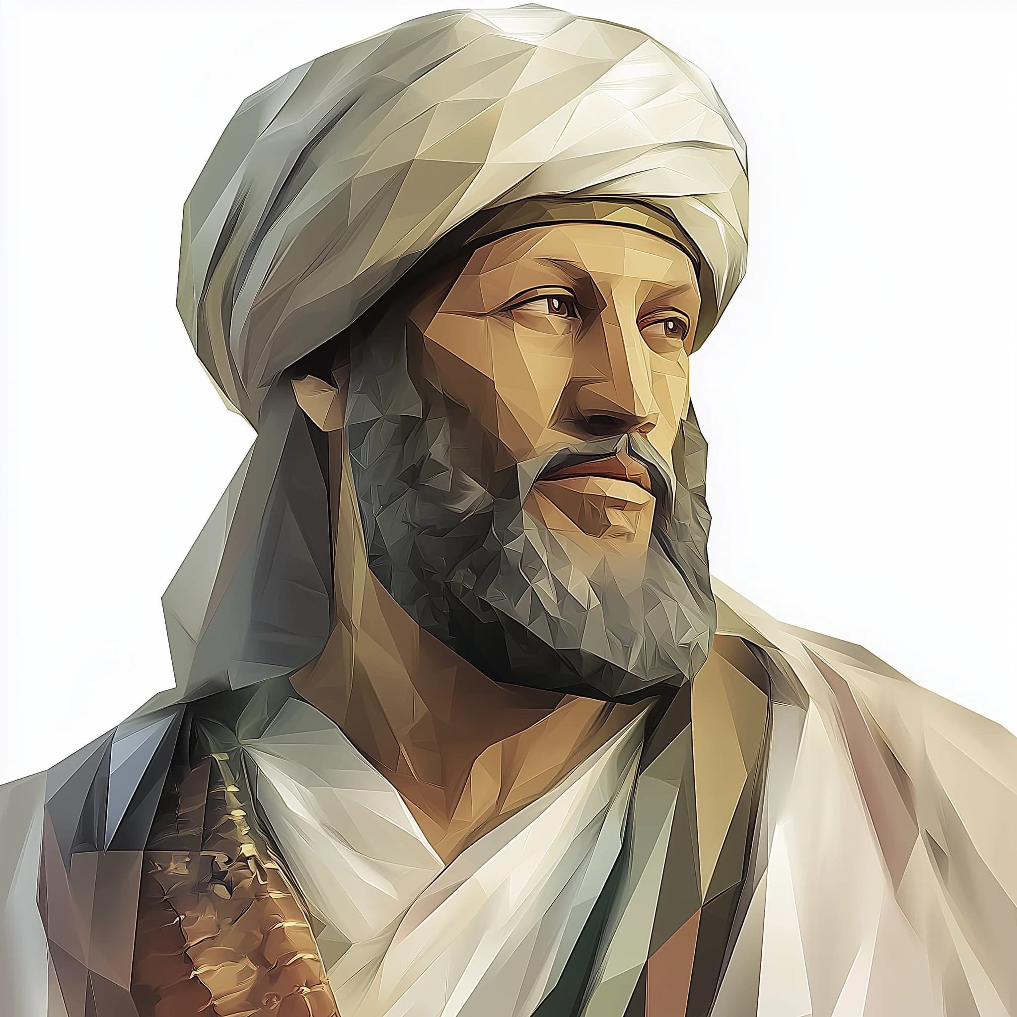 aisaluk 2D extreme low poly geometric polygon mesh portrait of d2f3486c a104 495c 8973 7c9e2d224dcc