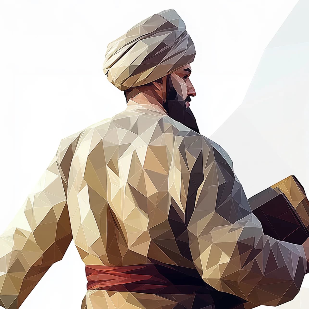 aisaluk 2D extreme low poly geometric polygon mesh portrait of d72c447d 5384 4a25 95be 6b21d649d658