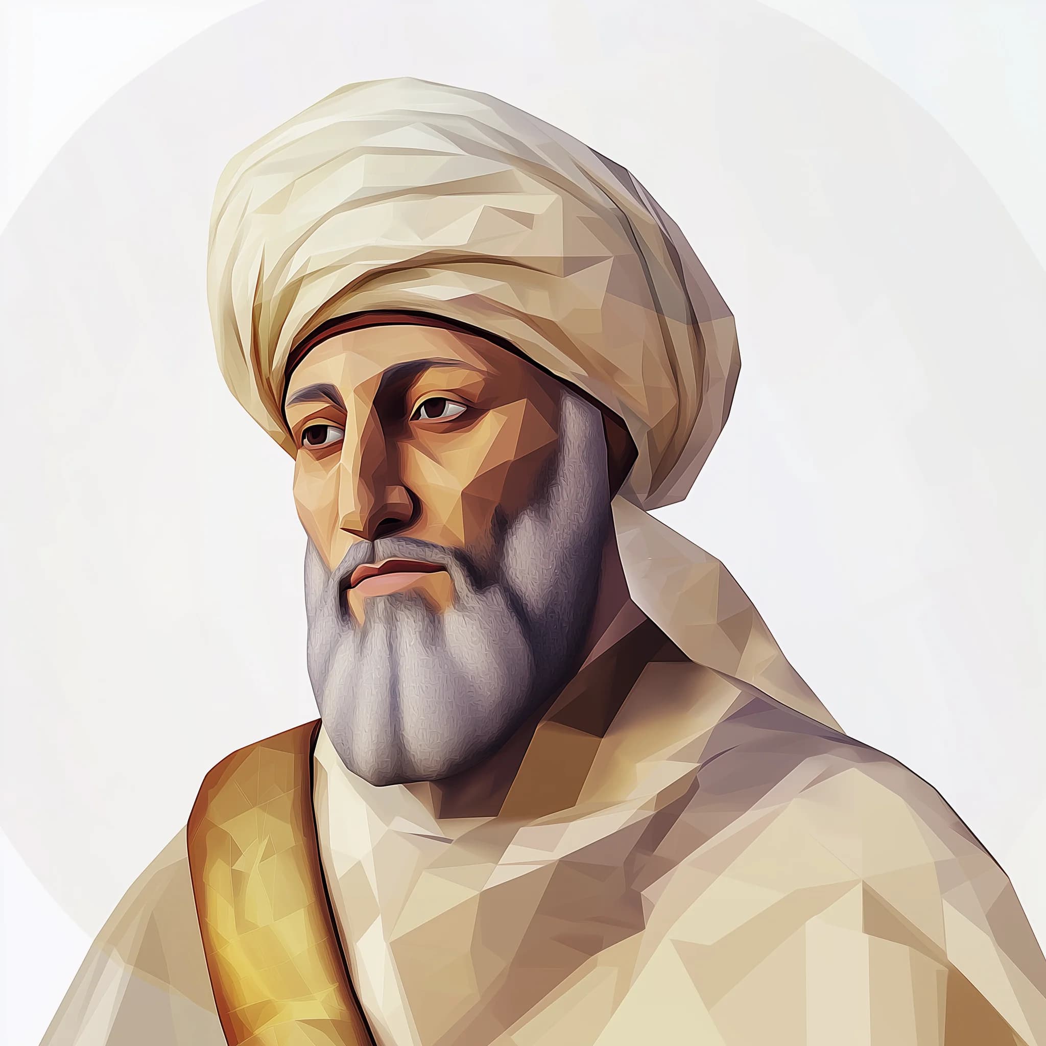 aisaluk 2D extreme low poly geometric polygon mesh portrait of f83147ae 06c5 4c9f 947c 927d891b9e94