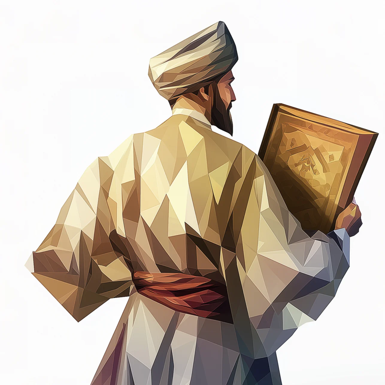 aisaluk 2D extreme low poly geometric polygon mesh portrait of f9d3768c dc27 4f84 9e9f 73a6dc62f7f1